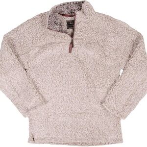 True Grit Men's Double Plush Half Zip Pullover